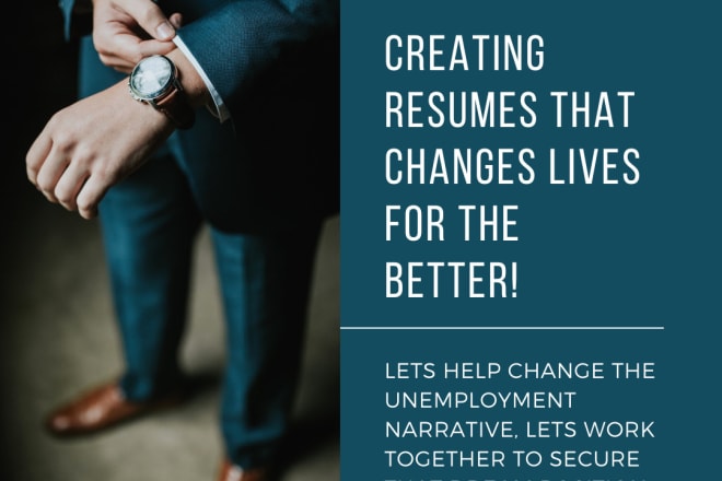 I will provide resume writing and linkedin optimization service