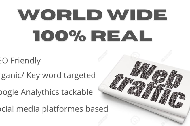 I will provide traffic for your website