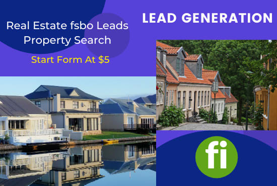 I will provide you quality real estate fsbo leads