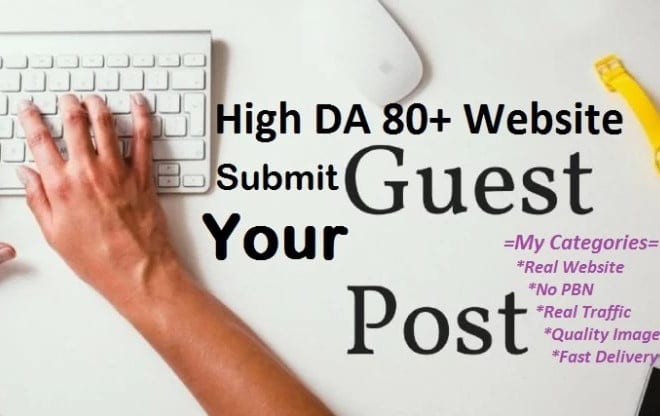 I will publish high quality guest post on high da 50 plus site