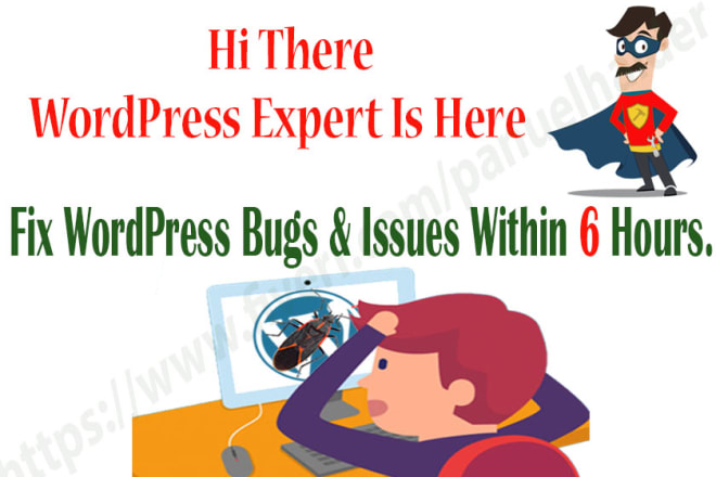 I will quick fix wordpress issues, wordpress bugs, wordpress errors