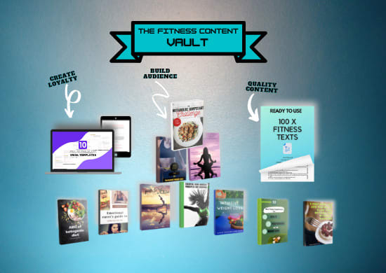 I will send you a content pack for your fitness marketing