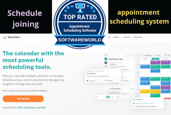I will set up an appointment scheduling system