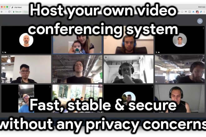 I will set up video conference software on your linux server