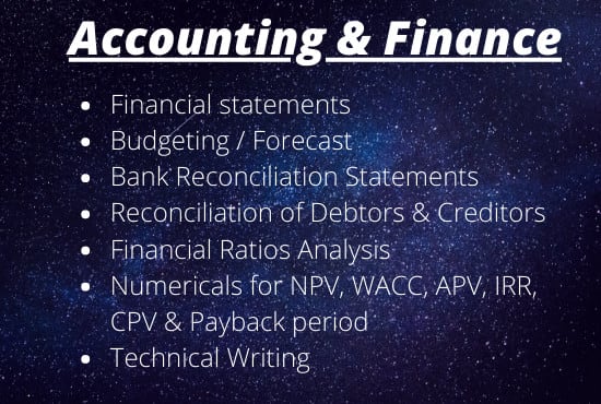 I will solve financial accounting and cost management problems within 24 hours