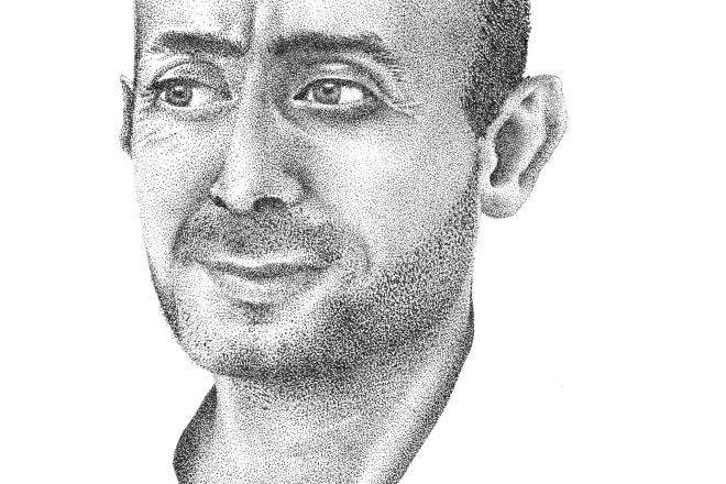 I will stipple your portrait realistically