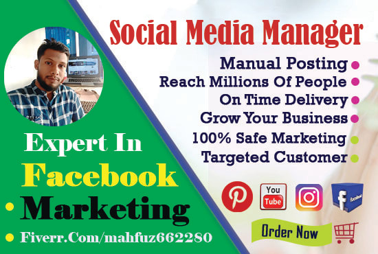 I will total facebook marketing, social media ads, instagram ads