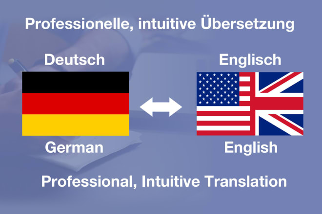 I will translate englisch to german francais