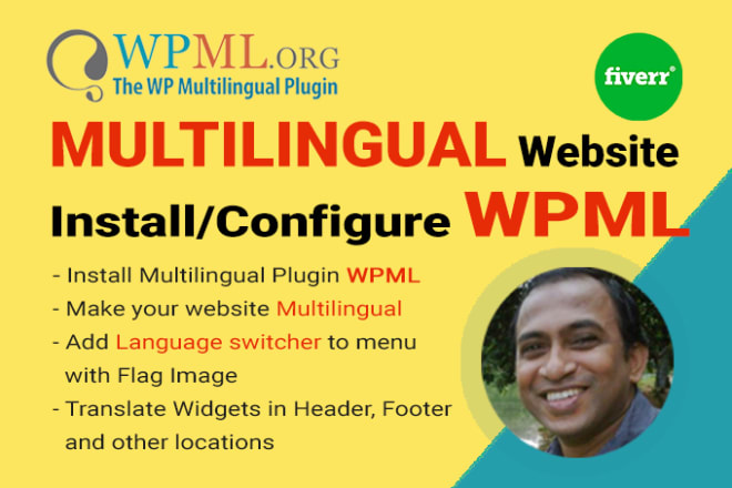 I will translate or make multilingual wordpress with wpml multilanguage
