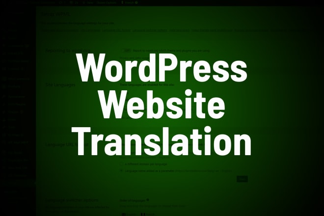 I will translate wordpress website into other languages