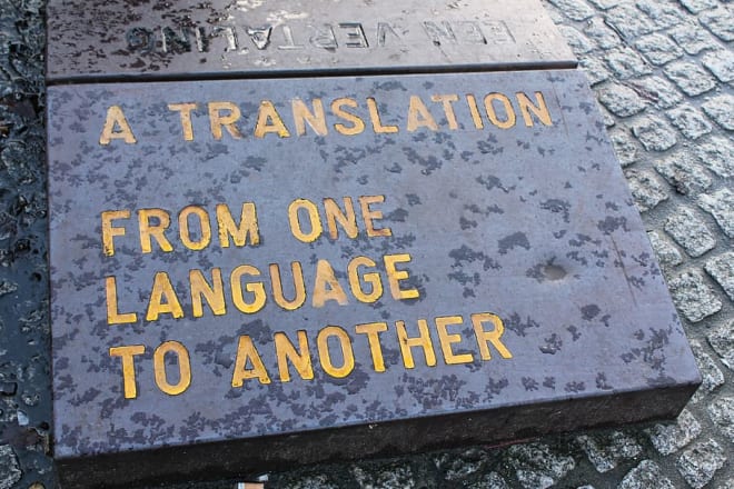 I will translate written text with good standard word