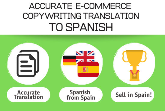 I will translate your sales copywriting to spanish from spain