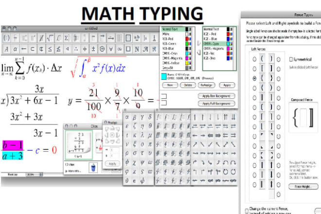 I will type any equation in ms word