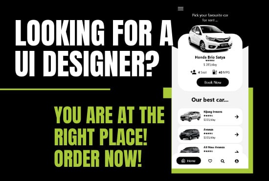 I will ui ux design in 24 hours