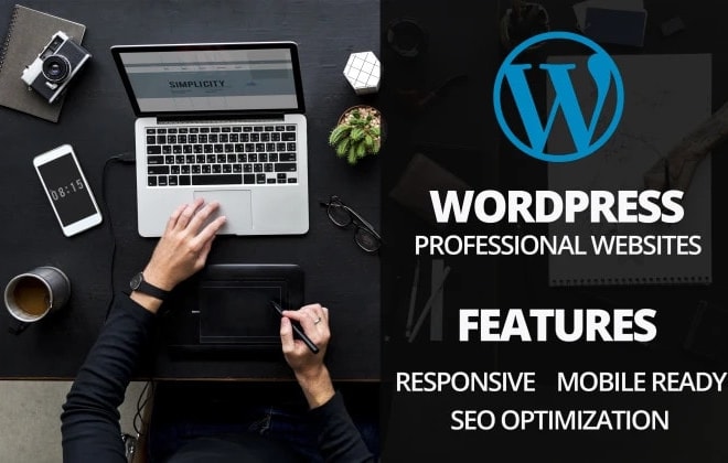 I will use elementor to create a professional wordpress site
