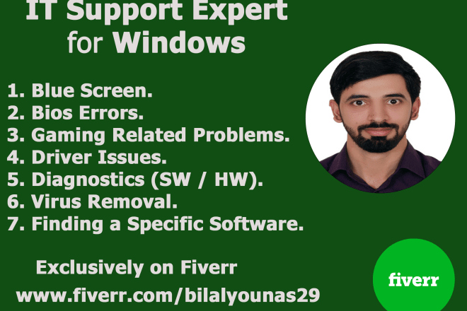 I will virtually assist you in your computer problems