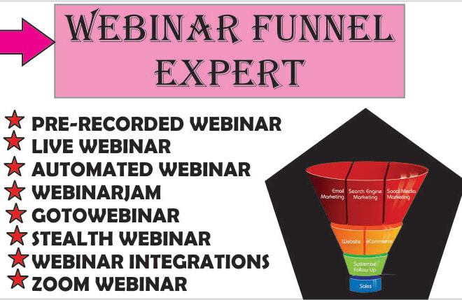 I will webinar funnel expert, clickfunnel expert, click funnels zoom webinar, webinar