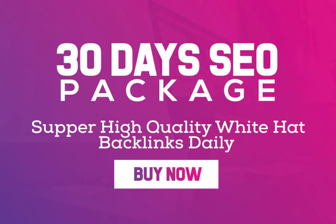 I will white hat high quality dofollow monthly SEO backlinks