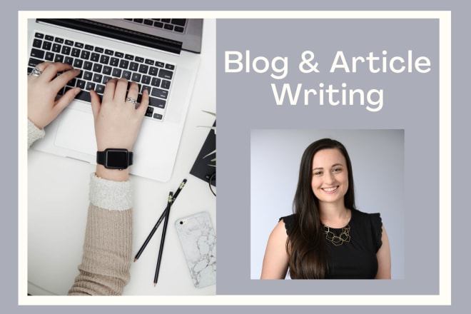 I will write a compelling blog post or article