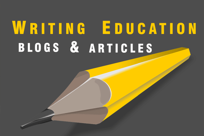 I will write an article or a blog on education topics