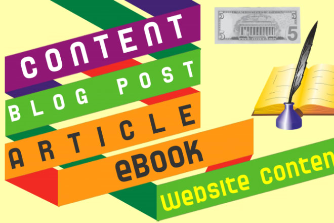 I will write an SEO friendly 1000 words blog post or article