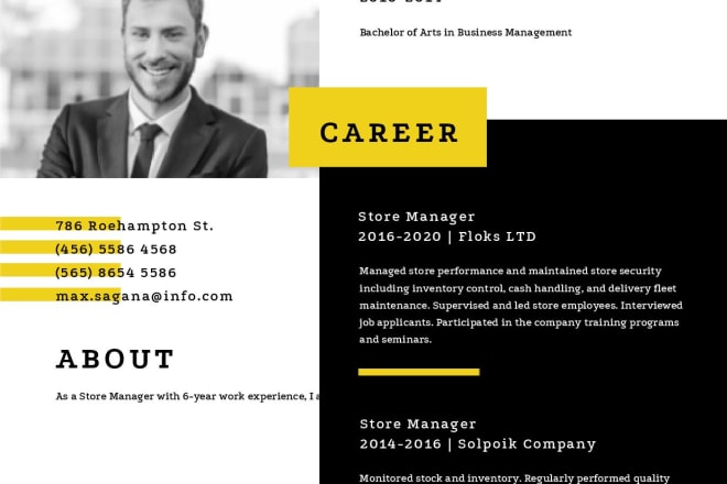 I will write executive CV for your job hunting