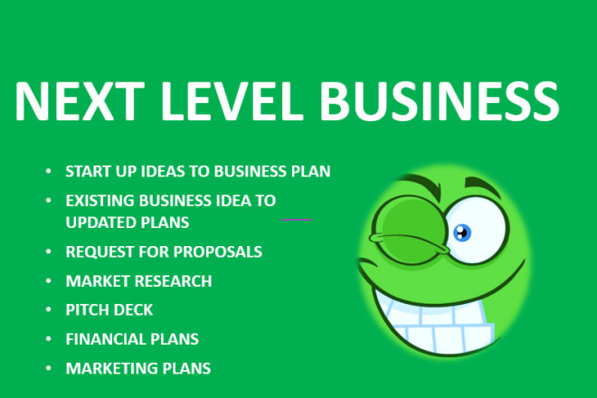 I will write investment loan, business plan,executive summary,proposal,market research