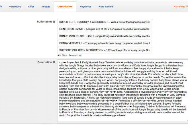 I will write killer SEO amazon listing product description