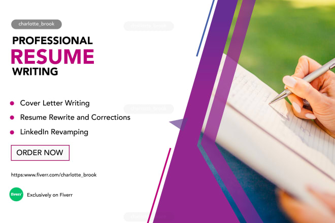I will write professional resume and cover letter