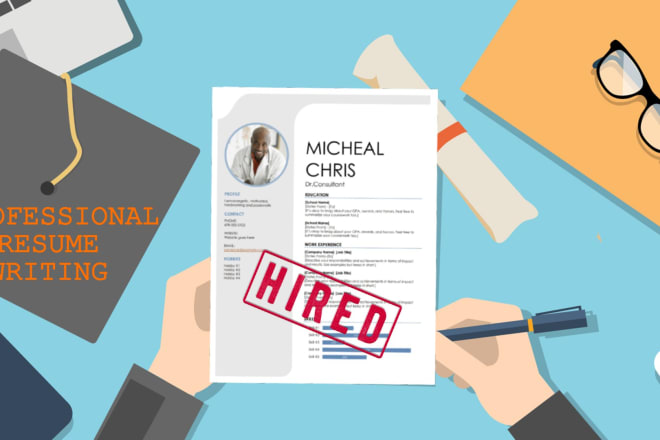 I will write professional resume and executive cv