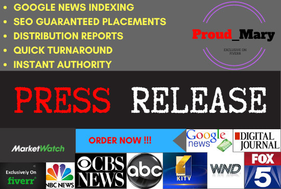 I will write SEO press release and do press release distribution