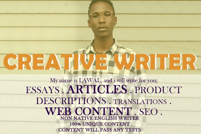 I will write well researched essays and articles for your blog