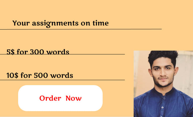 I will write your assignment for a cheap price