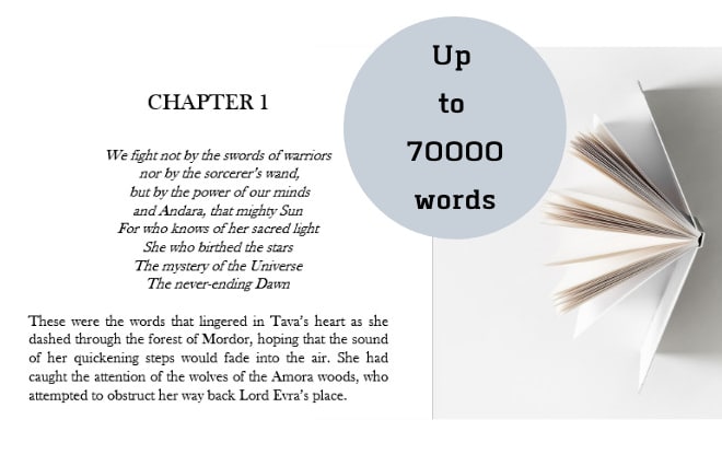 I will write your perfect book or ebook