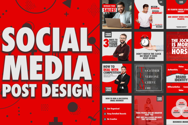 I will create a professional social media templates