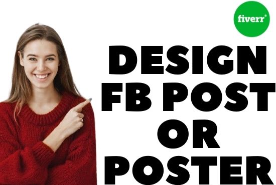 I will design fb and ig post and modern poster