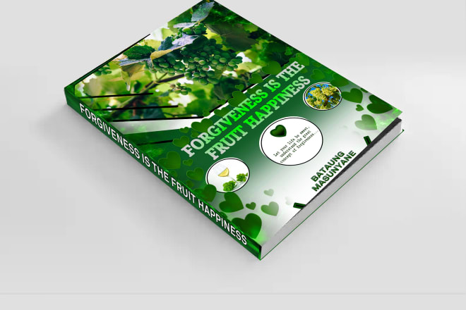 I will do an interesting book cover with outstanding internal design