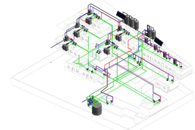 I will do revit bim 360 mep designing hvac, plumbing, electrical