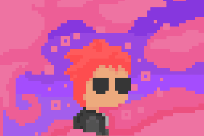 I will draw you as a cute and stylish pixel art character or avatar