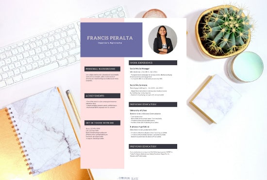 I will make professional curriculum vitae