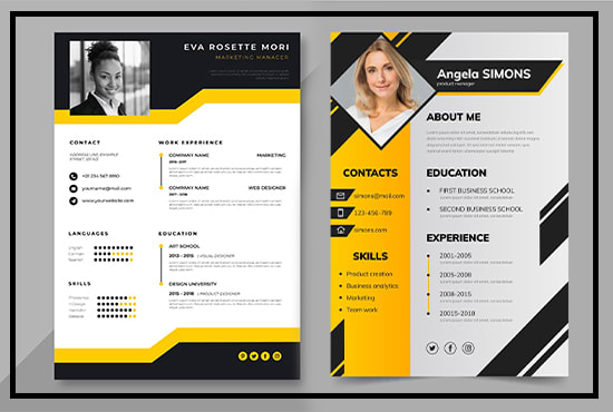 I will professionally design and edit your curriculum vitae for you