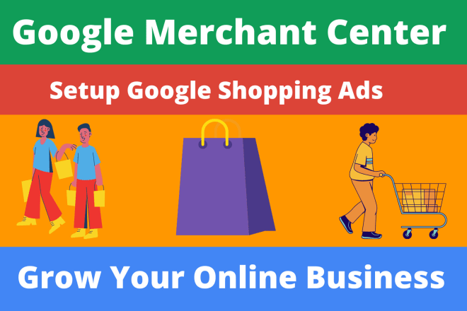 I will setup, google merchant account, shopping ads,product listing
