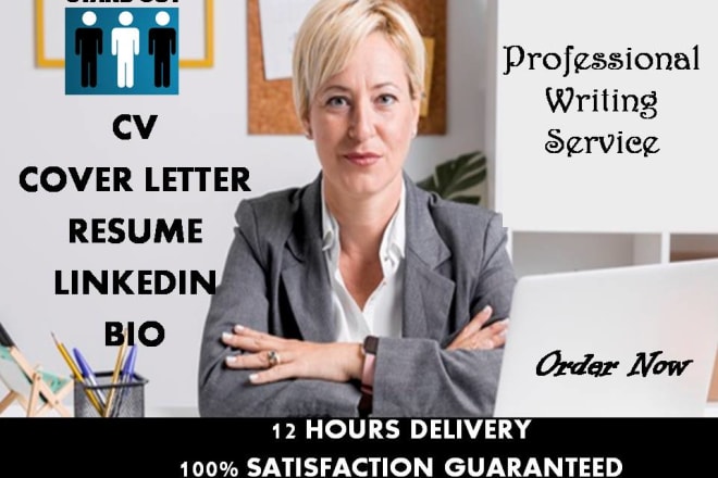 I will write outstanding CV, resume, cover letter, linkedin, bio