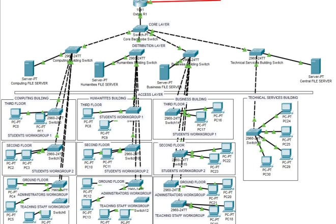 I will assist in cisco packet tracer tasks, projects