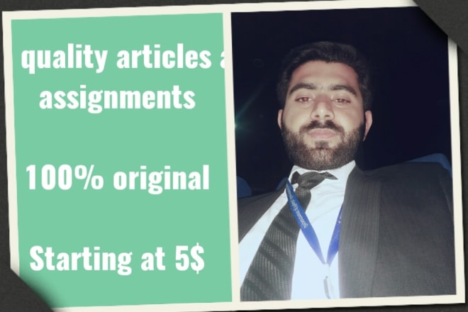 I will be your best writer for articles and blogs in 24 hours