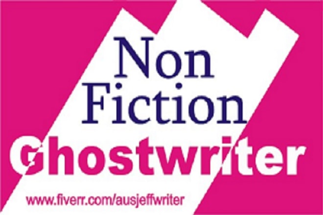 I will be your non fiction ghostwriter, ebook writer for self help book, ebook writer