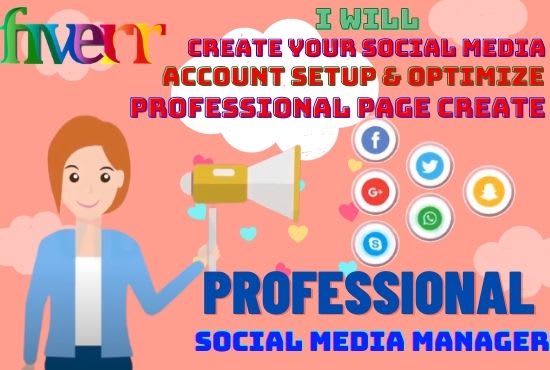 I will be your online marketing manager, social media account, and content creator