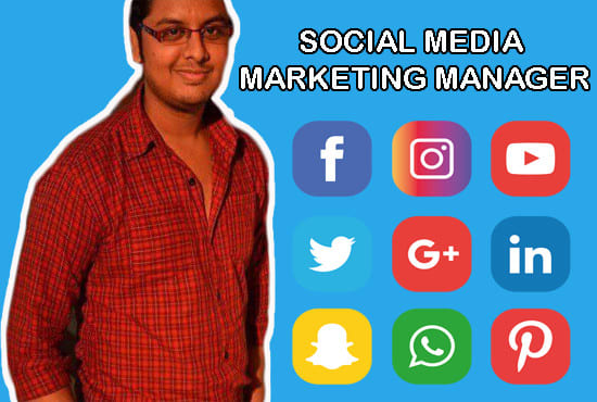 I will be your social media marketing manager and content creator