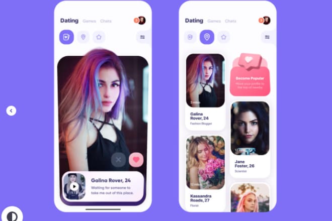 I will build dating app, dating website, social media app, chat app