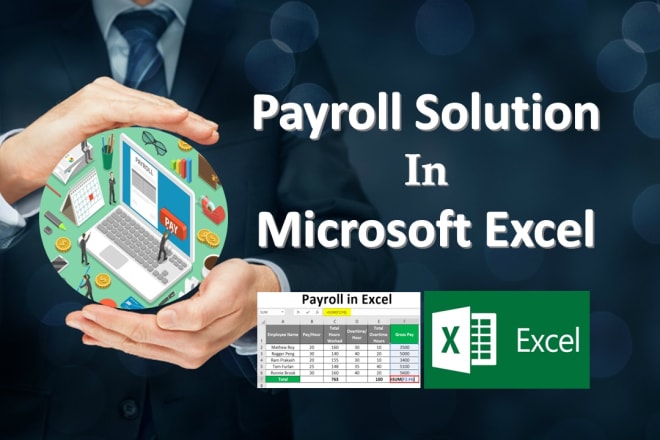 I will calculate payroll, overtime, salary, wages in excel using formulas, spreadsheets
